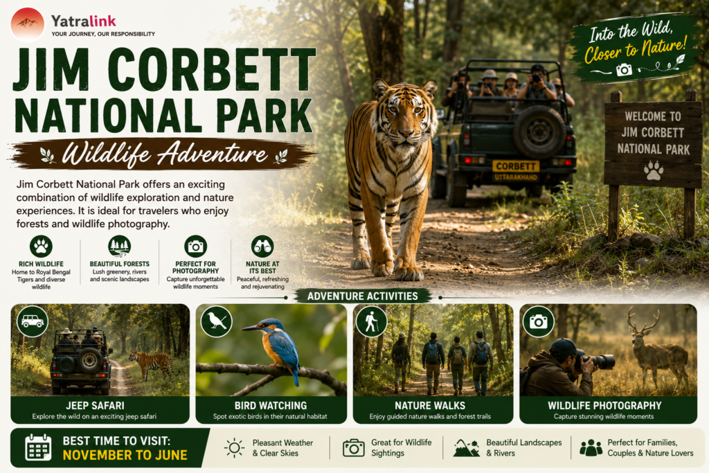  Jim Corbett National Park – Wildlife Adventure